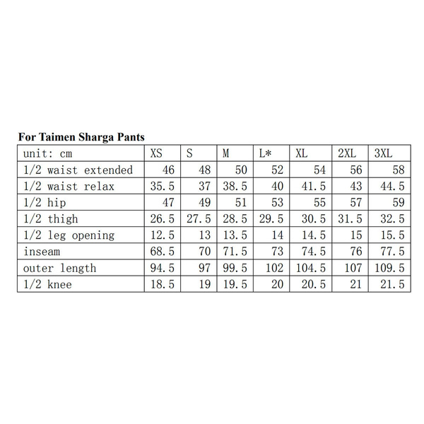 Taimen Sharga Heavyweight Base Layer Bottoms