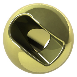 FFGene Tungsten Anodized Slotted Beads