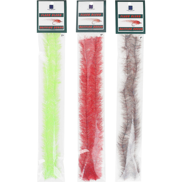 Streamerborste H2O Flash Blend Baitfish Brush 1 inch (flash)