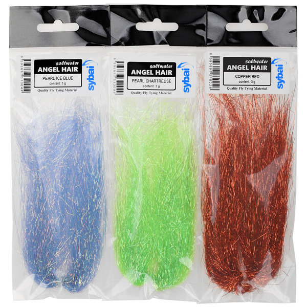 Syntetfibrer för flugbindning Sybai Saltwater Angel Hair