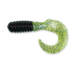 5.1 cm Bass Pro Squirmin Grub with Heavy Salt (50