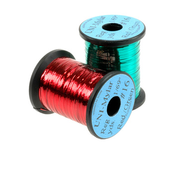 Platt tinsel för flugbindning Uni Mylar #16 (0.5 mm)
