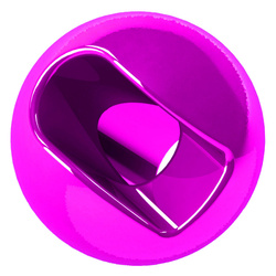 Tungstenpärlor FFGene Tungsten Anodized Slotted Beads