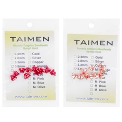 Tungstenpärlor FFGene Tungsten Stonefly Heads