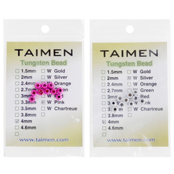 Tungstenpärlor FFGene Tungsten Furrow Beads