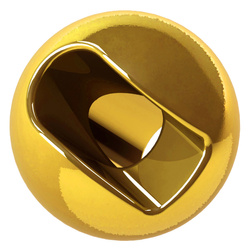 FFGene Tungsten Anodized Slotted Beads