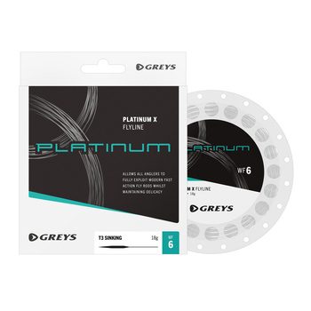 Sjunkande fluglina Greys Platinum T3 Sink