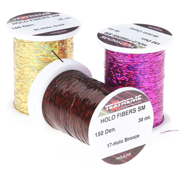 Platt holografiskt tinsel Textreme Holo Fibers SM 150 den