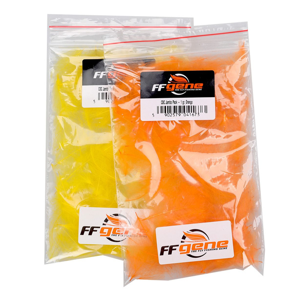 FFGene färgade CDC-fjädrar Jambo – 1 gr