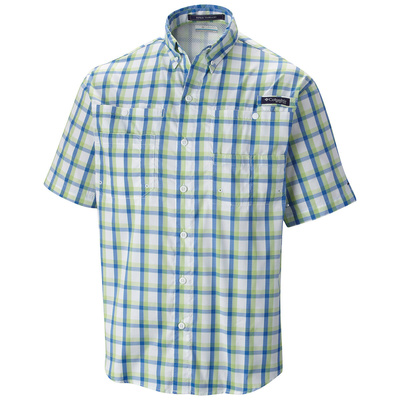 Vivid Blue Plaid - S