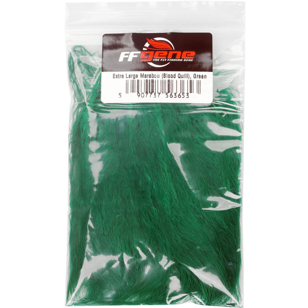 FFGene Extra Large maraboufjädrar (Blood Quill) (12-15cm)