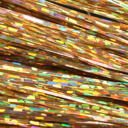 Syntetfibrer för flugbindning Hedron Holographic Flashabou