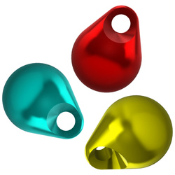 Tungstenpärlor FFGene Tungsten Beads Jig Off Metallic