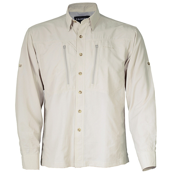 Taimen Zephyr Long-Sleeve Fishing Shirt - Oyster