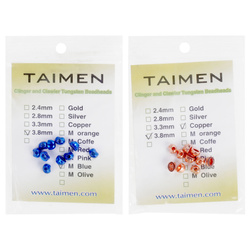 Tungstenpärlor FFGene Tungsten Mayfly. Clinger. Crawler Heads