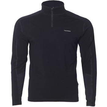 Taimen Tumnin långärmad T-shirt i merinoull – Charcoal Gray