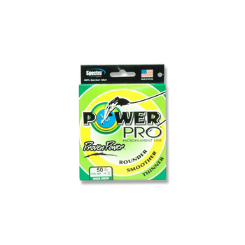 Flätlina av mikrofilament PowerPro, 100 yd–92 m (mossgrön)