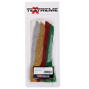 Syntetfibrer för flugbindning Textreme Crystalflash Assorted Colors