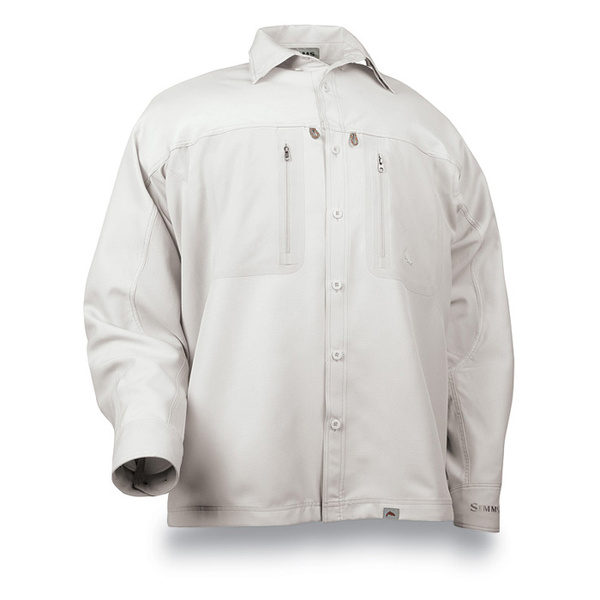 Simms Superlight Fishing Shirt - Lt Khaki