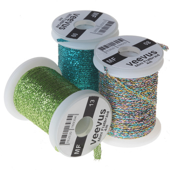 Plattflätad tinsel Veevus Mini Flat Braid