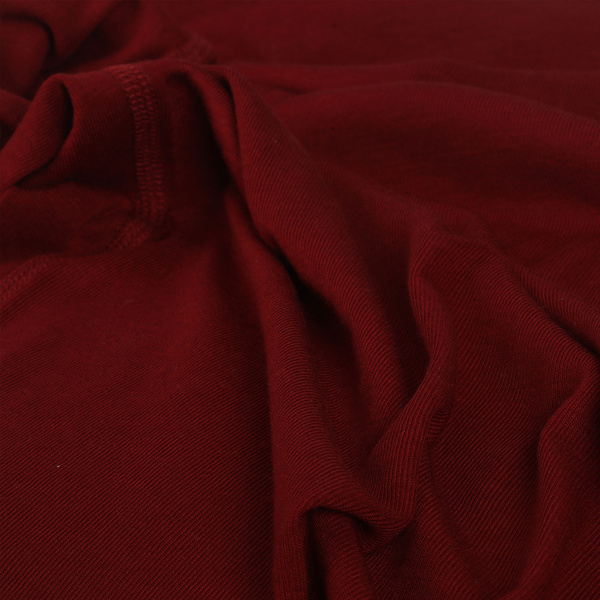 Taimen Ussuri Fresh Merino kortärmad T-shirt i merinoblandning – Burgundy