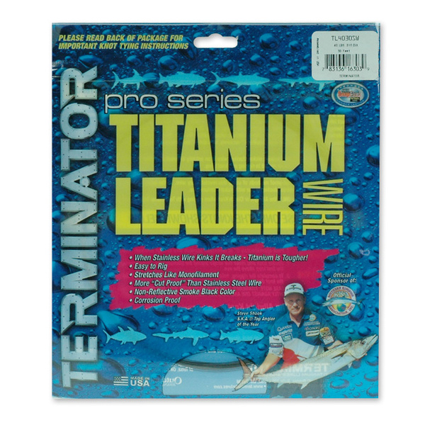 Terminator Pro Series Titanium Leader Wire