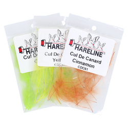 Hareline Cul De Canard-fjädrar