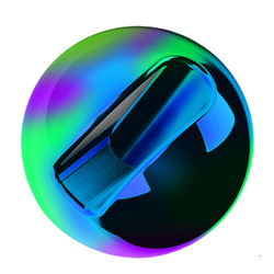 Tungstenpärlor FFGene Tungsten Slotted Bright Beads-4