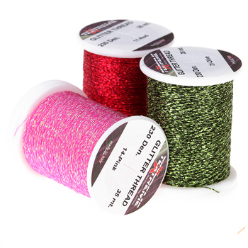 Textreme Glitter Thread (230 Den.) – skimrande kroppstråd