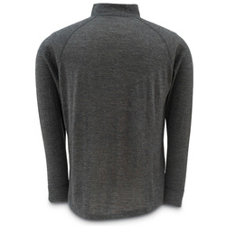 Funktionsunderställ L/S Simms Downunder Merino Mid Zip - Charcoal