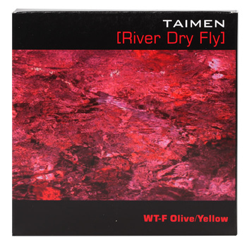 Taimen River Dry Fly Line WF-F Yellow/Olive