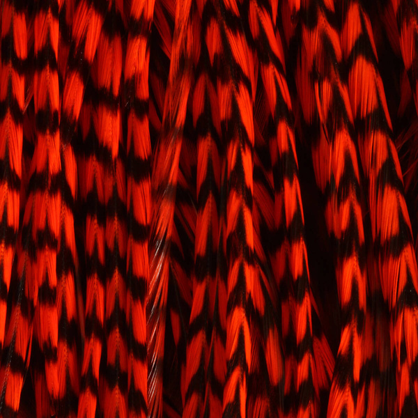 Hareline Half Grizzly Saddles