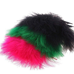 FFGene Extra Large maraboufjädrar (Blood Quill) (12-15cm)