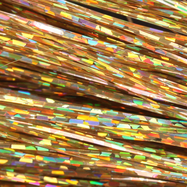 Syntetfibrer för flugbindning Hedron Holographic Flashabou