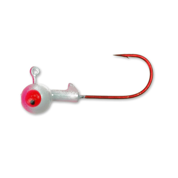 1.75 g Bass Pro Premium Round Jigheads (8)