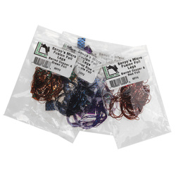 Hareline Senyo Micro Fusion Foil Barred Legs