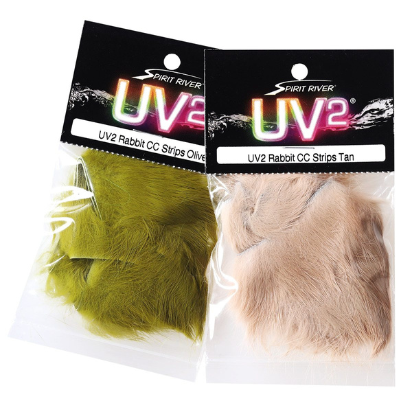Tvärskurna kaninpälsremsor – Spirit River UV2