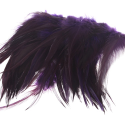 Hareline sadelhackelfjädrar för Woolly Bugger 6-7