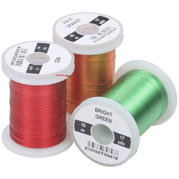 Platt, färgad ribbingtråd Sybai Flat Colour Wire Medium