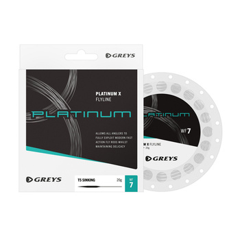 Sjunkande fluglina Greys Platinum T5 Sink