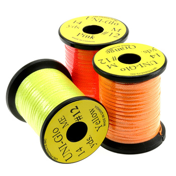 Platt fosforescerande tinsel Uni Glo