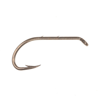 Flugkrokar Partridge of Redditch FW3-DE Beaked Worm Hook - Bronze