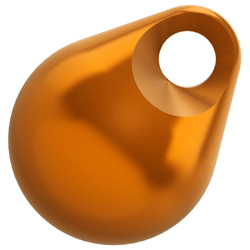FFGene Tungsten Beads Jig Off Metallic