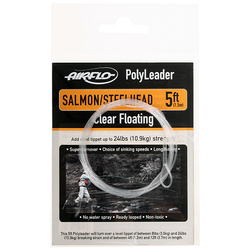 Konisk tafs Airflo Polyleaders Salmon / Steelhead 5.0 ft.