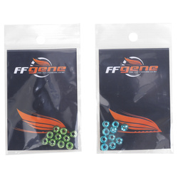 FFGene Regular Tungsten Beads Metallic