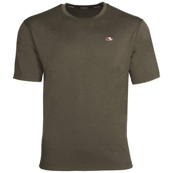 Taimen Ider kortärmad merino-T-shirt – Olive