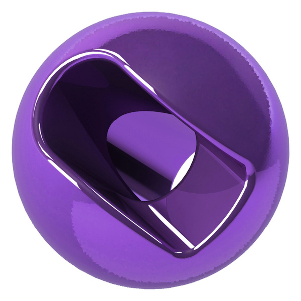 FFGene Tungsten Anodized Slotted Beads
