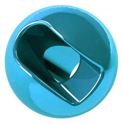 Tungstenpärlor FFGene Tungsten Anodized Slotted Beads