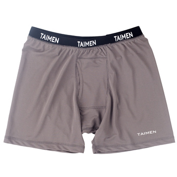 Taimen Polartec Power Dry boxerkalsonger – Dark Gull Gray