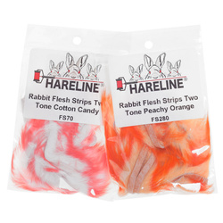 Flesh Two Tone-zonkerremsor av kanin – Hareline